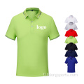 Pakyawan pasadyang logo sports golf polo t shirt